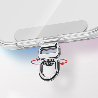 New!🆕 [E146] 360° Titanium Steel Swivel Phone Charm Adapter