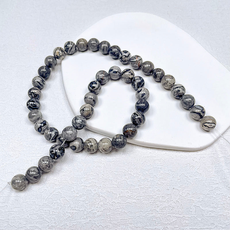 📿[BB01] 8mm Natural Crystal Beads String