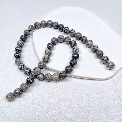 📿[BB01] 8mm Natural Crystal Beads String