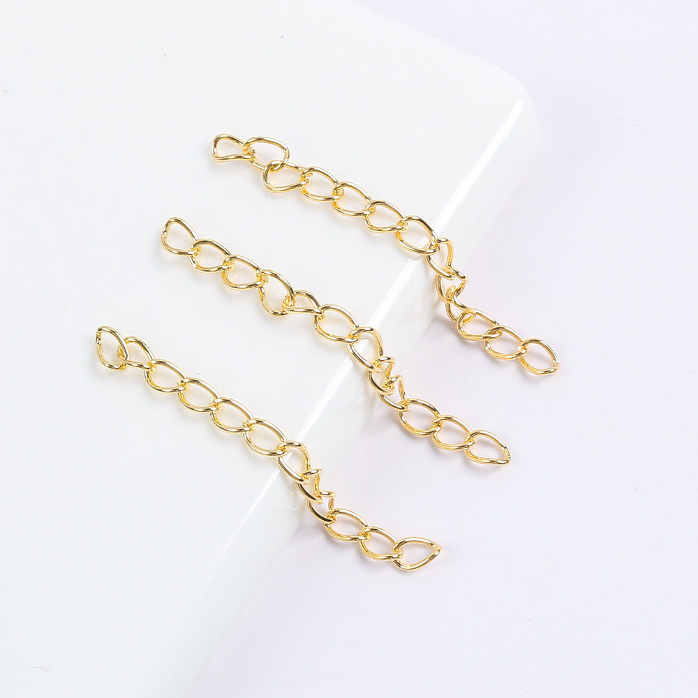 🔗[E117] 2 inch Silver Extender Chain