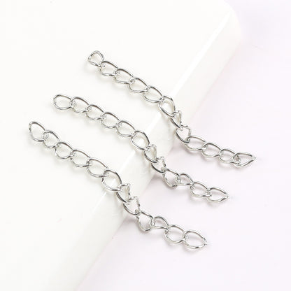 🔗[E117] 2 inch Silver Extender Chain