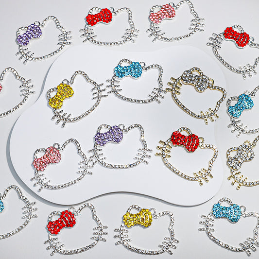 [E129] Kitty Keychain Pendant