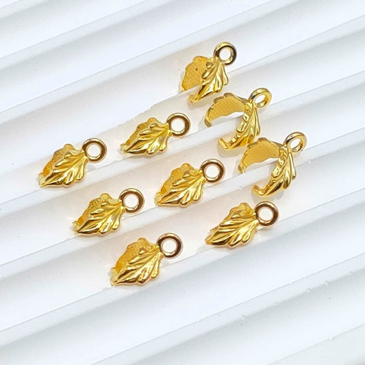 New!🆕[E143] Leaf-Shaped Pendant Clasp