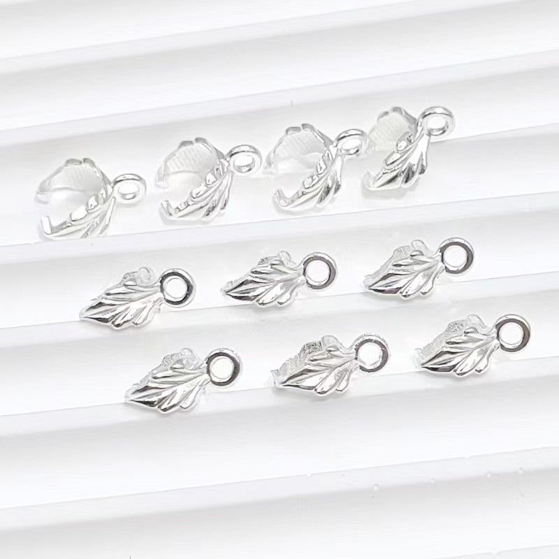 New!🆕[E143] Leaf-Shaped Pendant Clasp