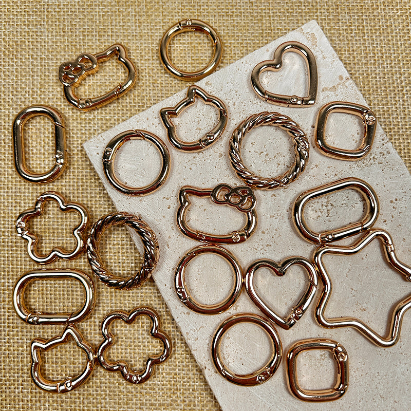 New!🆕 [E147] Spring Ring (For Keychain & Phone Charm)
