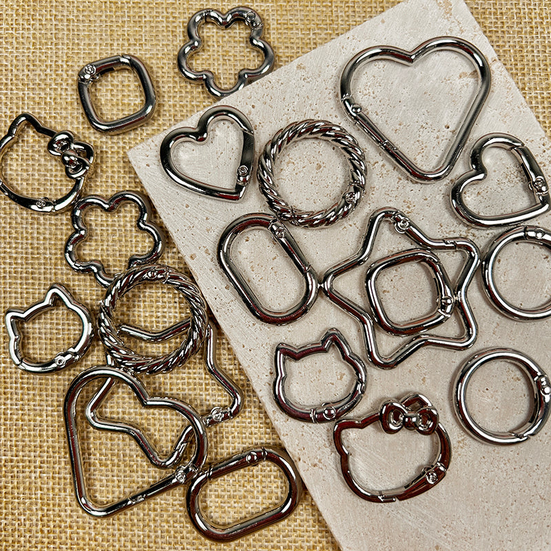 New!🆕 [E147] Spring Ring (For Keychain & Phone Charm)