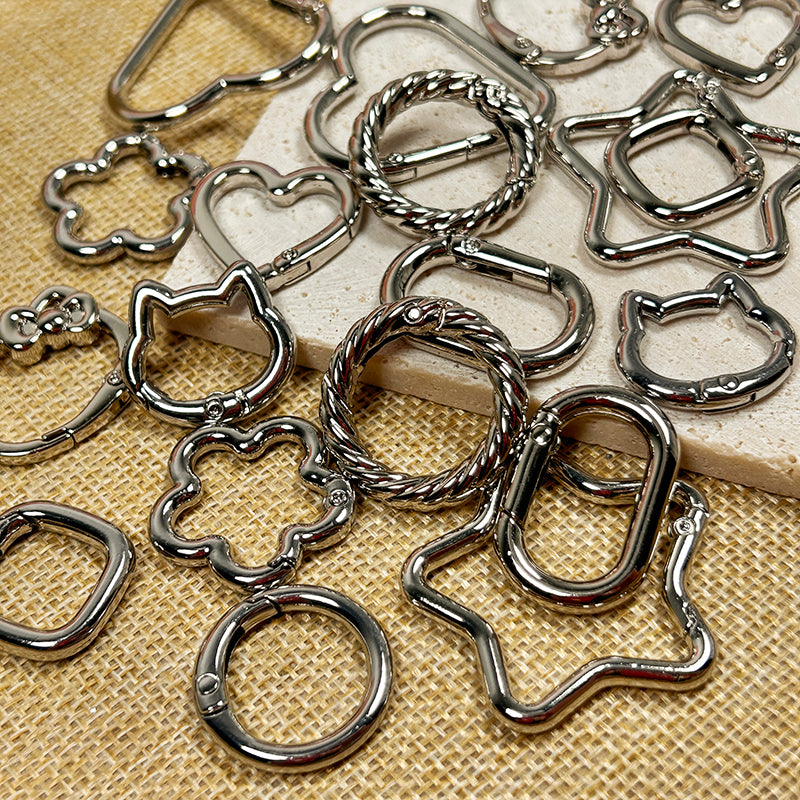 New!🆕 [E147] Spring Ring (For Keychain & Phone Charm)