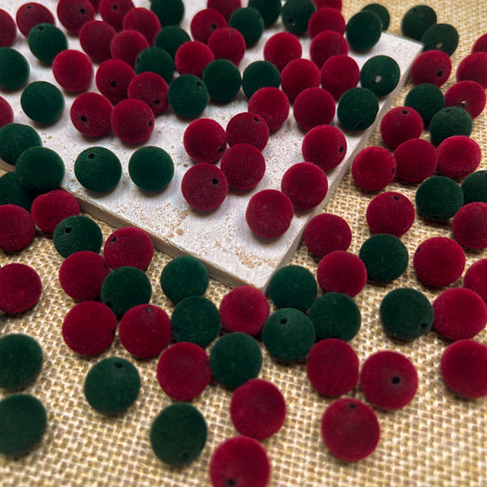New!🆕🎄[B182] Velvet Christmas (10mm Acrylic)