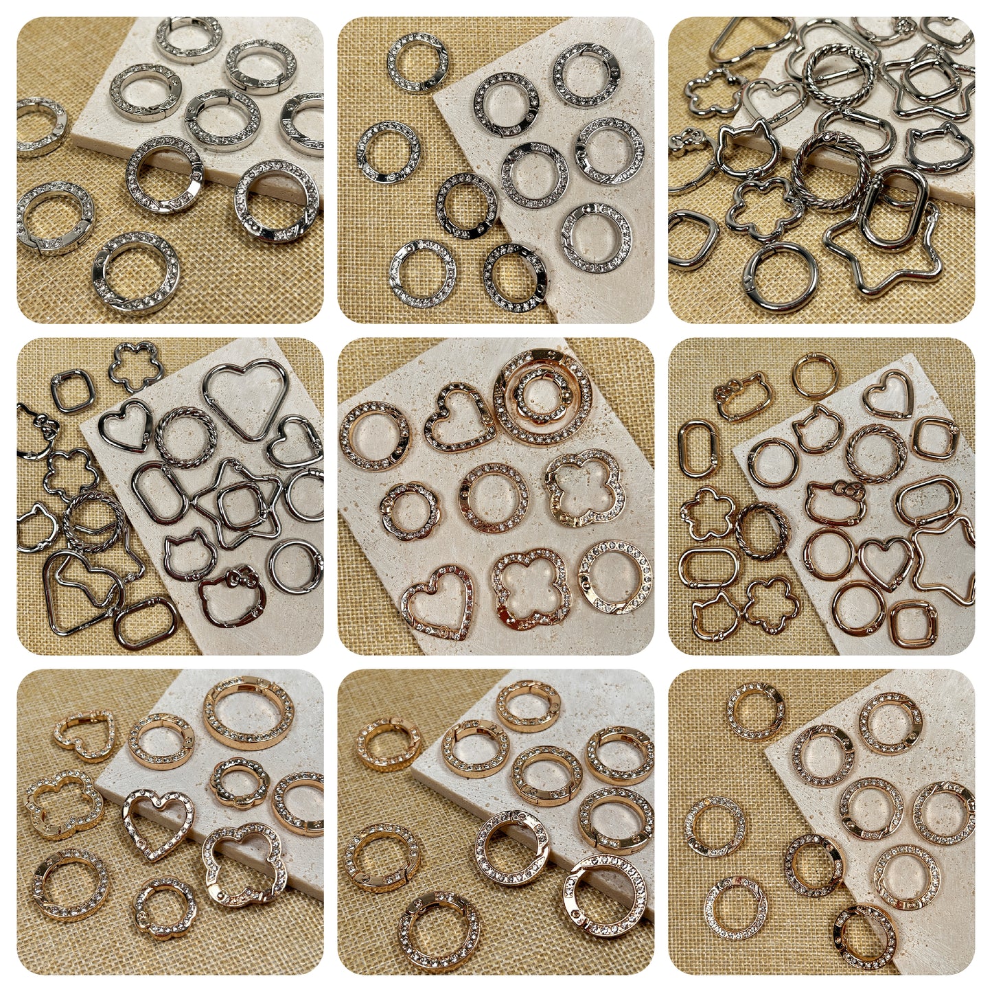New!🆕 [E147] Spring Ring (For Keychain & Phone Charm)