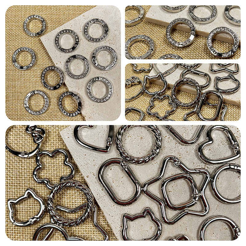 New!🆕 [E147] Spring Ring (For Keychain & Phone Charm)