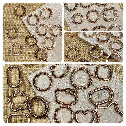 New!🆕 [E147] Spring Ring (For Keychain & Phone Charm)