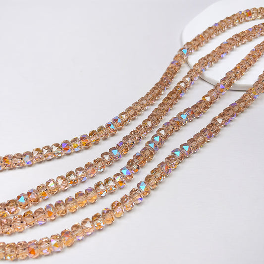New!🆕[B206] Brown Bead Strings (Glass)