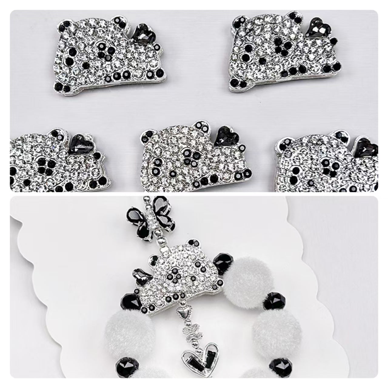 🐼[E151] Fancy Panda Charm