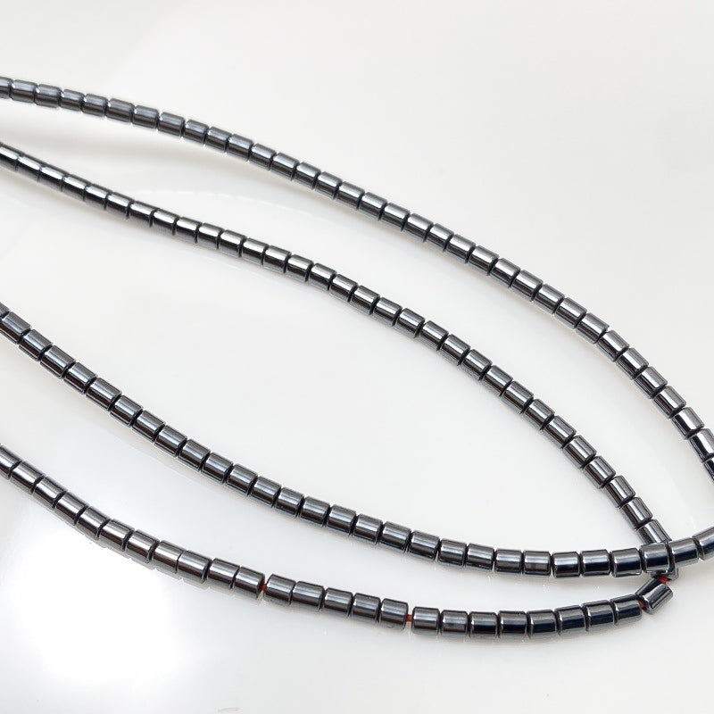🖤New!🆕[B228] Black Hematite Beads
