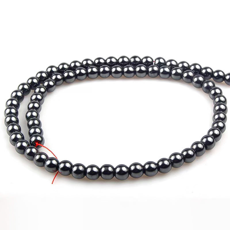🖤New!🆕[B228] Black Hematite Beads