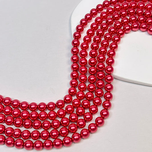 Sale🔥[B223] Christmas Color Beads Strings (Glass)