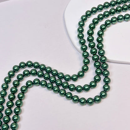 Sale🔥[B223] Christmas Color Beads Strings (Glass)