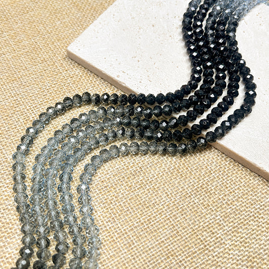 Sale🔥[B342] Gradient Faceted Beads