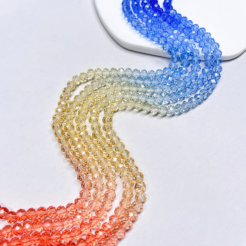 New!🆕[B264] 6mm Gradient Faceted Beads