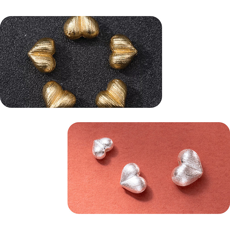 💟New!🆕[E169] Heart Bead / Charm