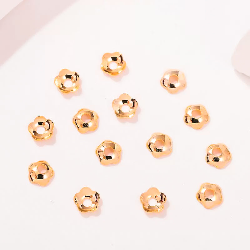 🌸New!🆕[E190] 4mm Flower Spacer