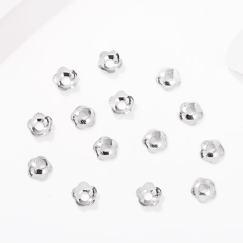 🌸New!🆕[E190] 4mm Flower Spacer