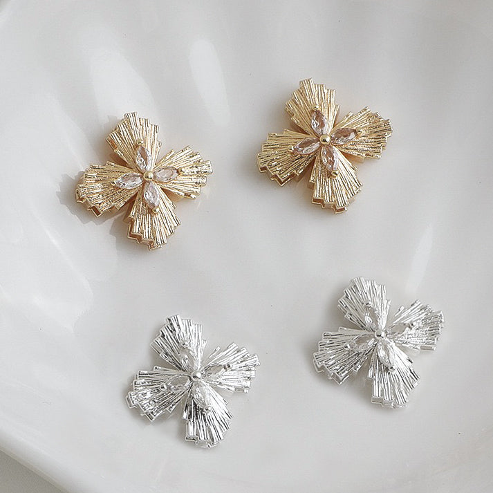 New!🆕[E198] Copper Clover Bead Charm