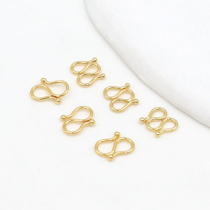 [E203] Copper S-Shaped Clasp