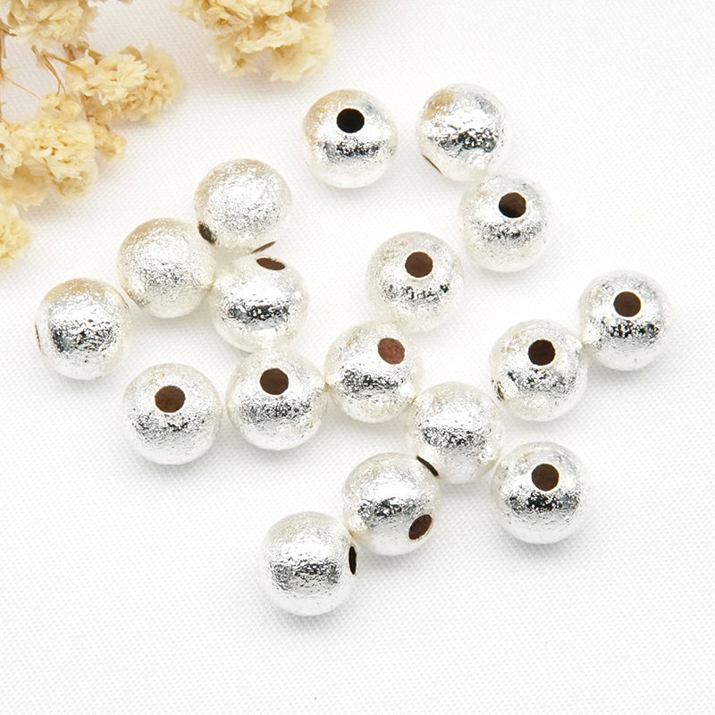[B279] 8mm Copper Round Spacer Beads
