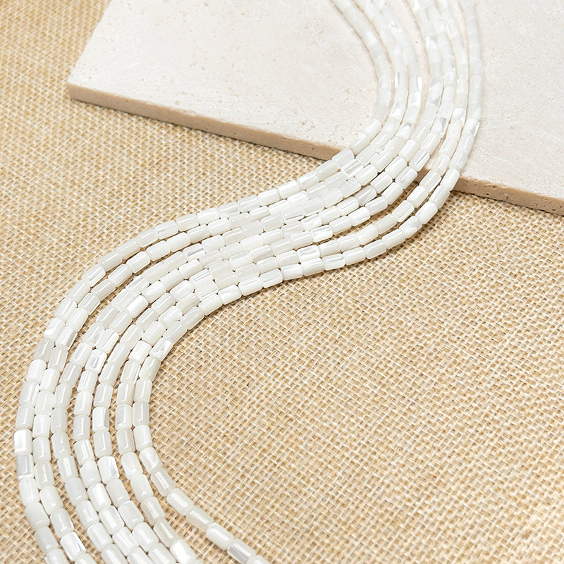 New!🆕[B284] 5mm Natural Shell Beads String