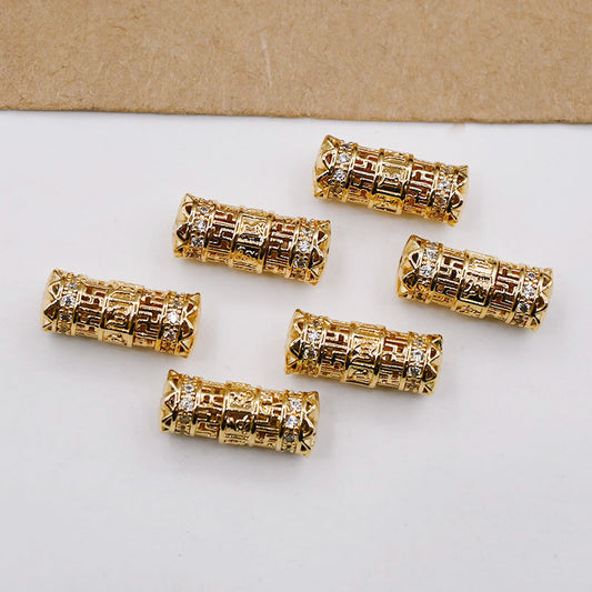 [E218] 5*13mm Copper Tube Beads