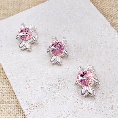 [E324] Fancy Pink Charm (For Keychain/Pen)