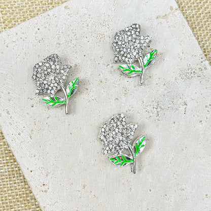 🌿[E317] Fancy Green Charm (For Keychain/Pen)