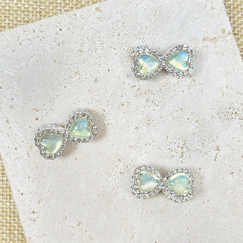 🌿[E317] Fancy Green Charm (For Keychain/Pen)