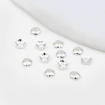 🏵️[E241] 4mm Copper Flower Spacer