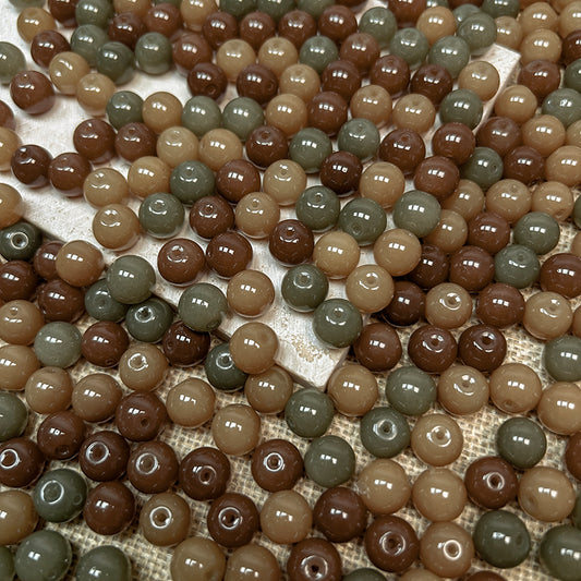 New!🆕[B317] Zen Pebbles (Glass, 10mm)