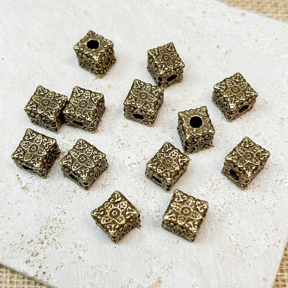 [E252] Bronze Color Alloy Charms