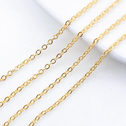 ⛓️[E263] 2mm Copper O-Link Chain