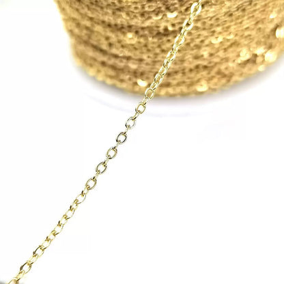 ⛓️[E263] 2mm Copper O-Link Chain