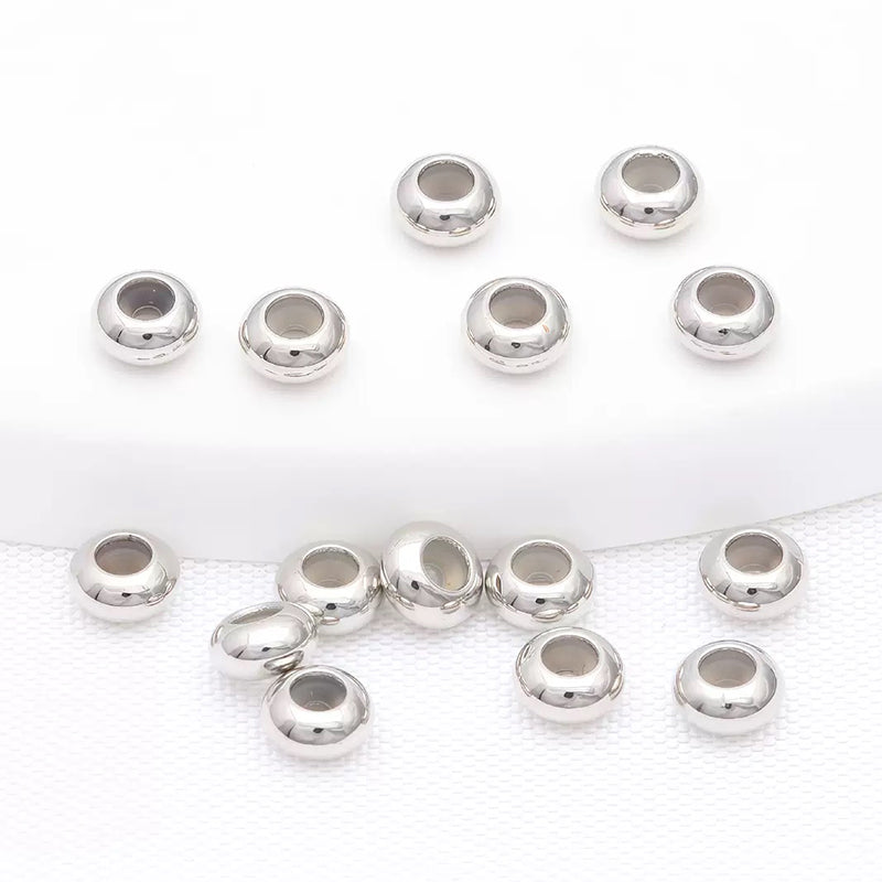 [E266] Copper Silicone Beads