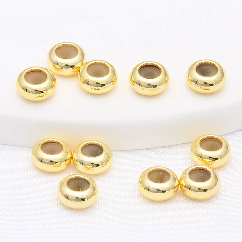 [E266] Copper Silicone Beads