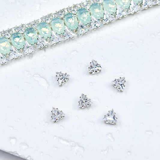 New!🆕[E274] Cubic Zirconia Beads