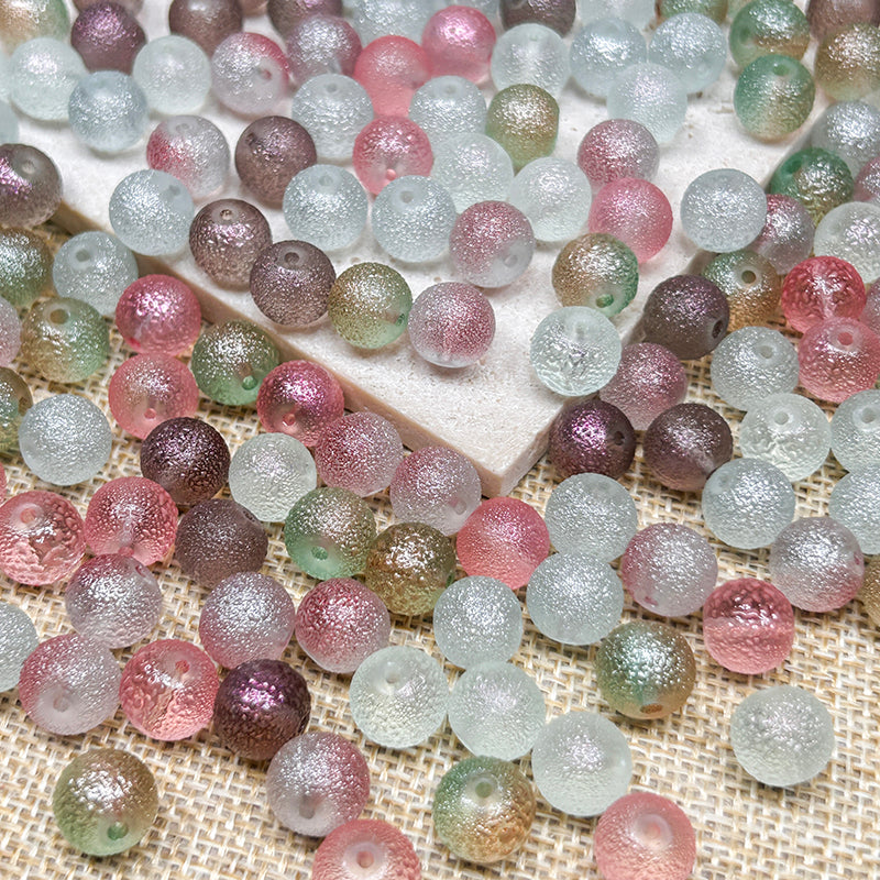 [B334] Frosted Berries (10mm, Glass)