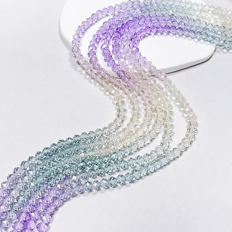 Sale🔥[B342] Gradient Faceted Beads