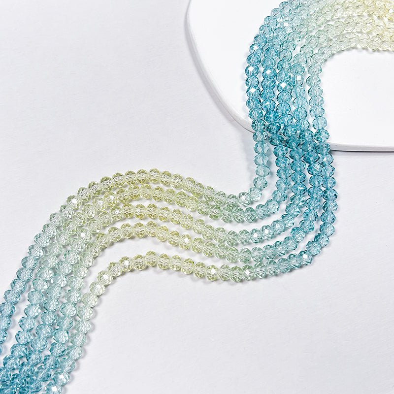 Sale🔥[B342] Gradient Faceted Beads