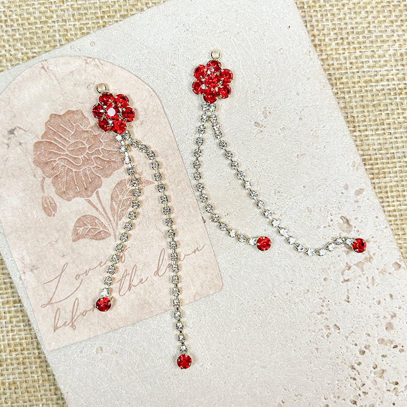 [E304] Cubic Zirconia Tassel