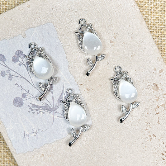 [E305] Fancy Clear Charm (For Keychain/Pen)