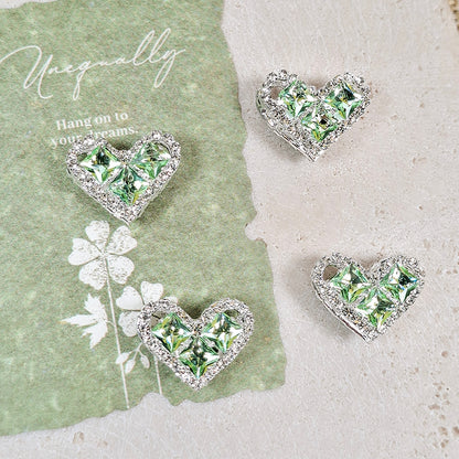 🌿[E317] Fancy Green Charm (For Keychain/Pen)