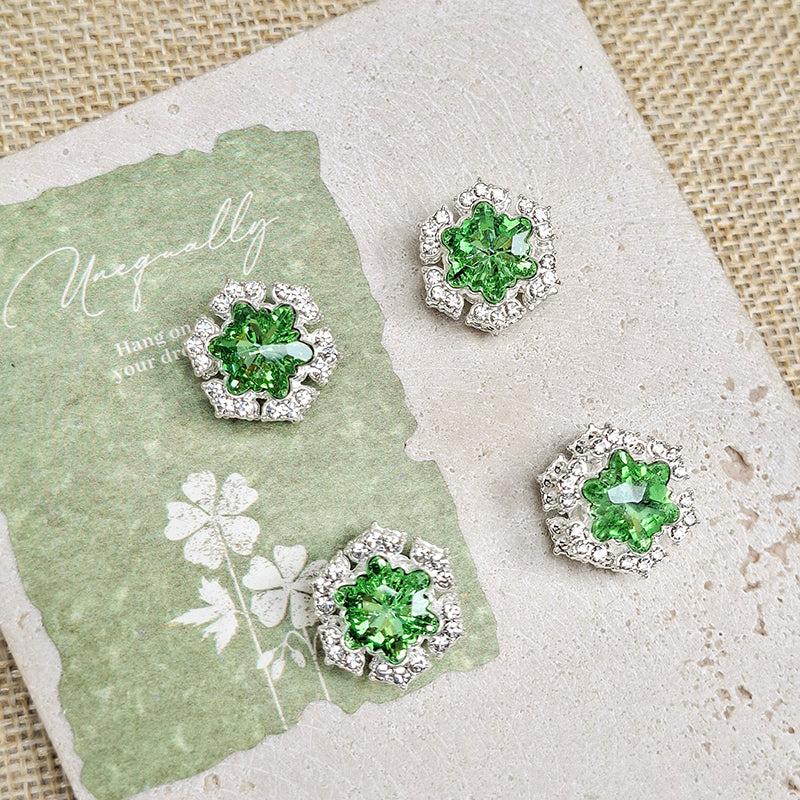 🌿[E317] Fancy Green Charm (For Keychain/Pen)