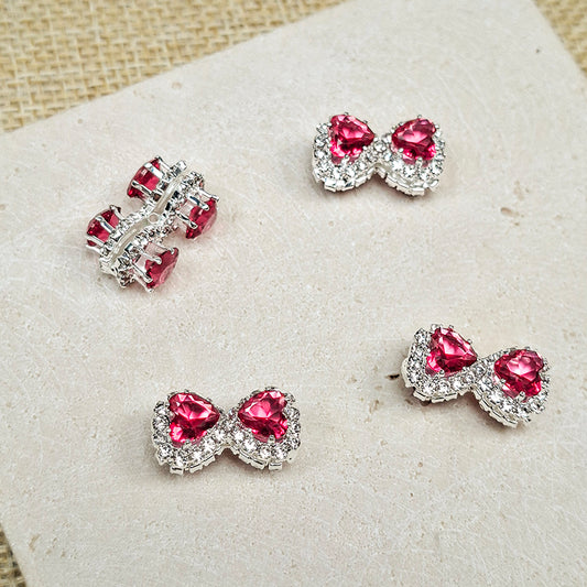 [E312] Fancy Red Charm (For Keychain/Pen)